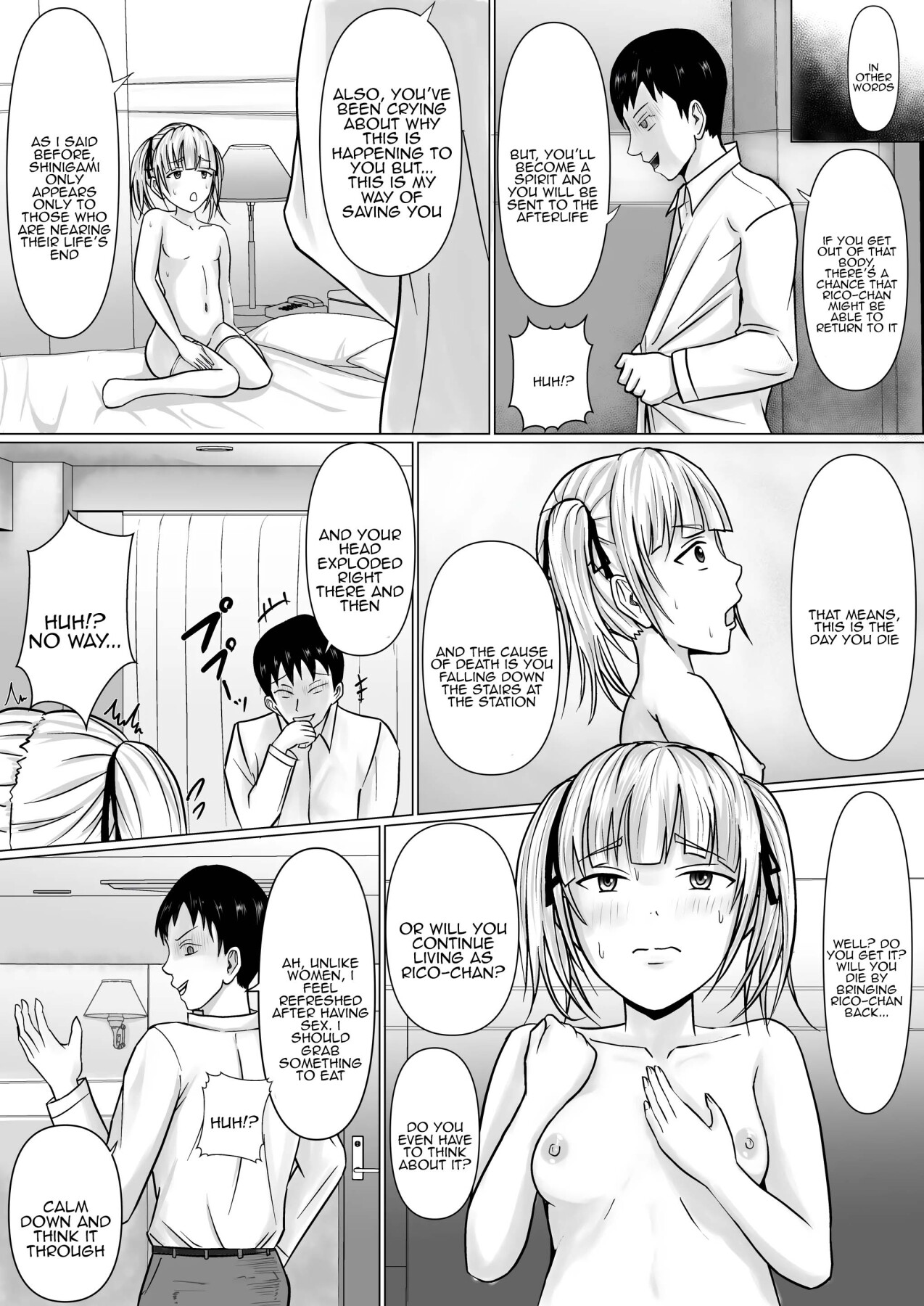 Hentai Manga Comic-I was replaced by a cheeky girl...-Read-20